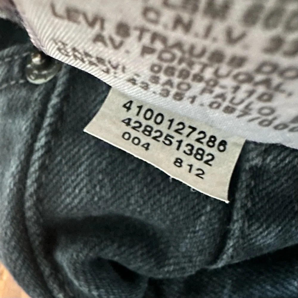 Levi's 511 Skinny black jeans 26x26